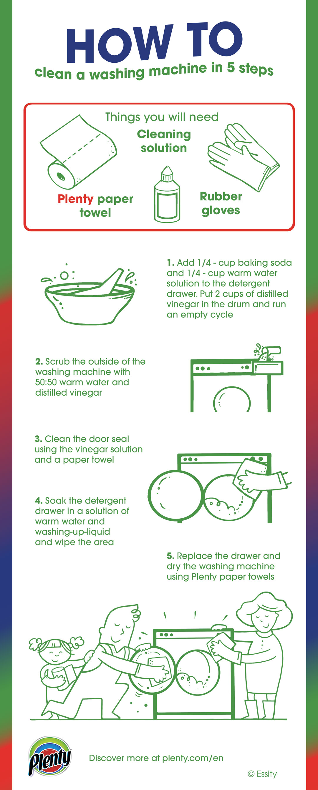 How To Clean A Washing Machine (Inside And Outside)