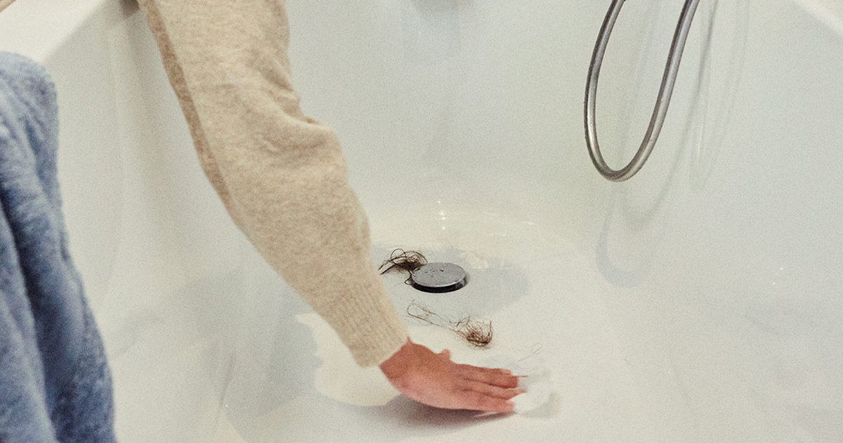 How To Remove Hair From Sink & Bathtub Drain