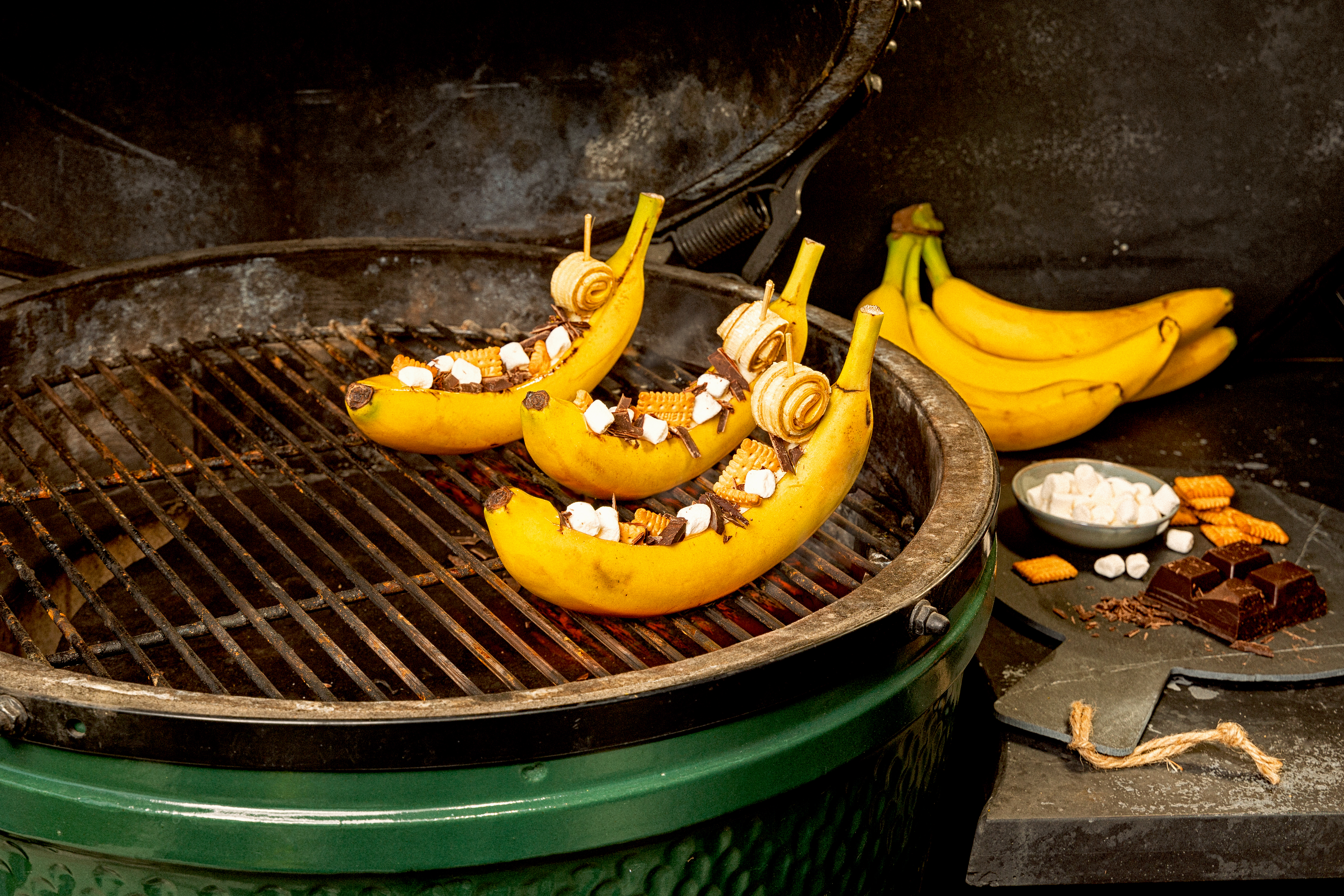 Schoko-Bananen-Schiffchen - Plenty