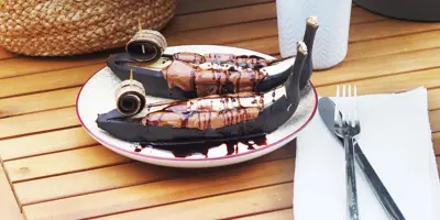 leckere Grillbananen